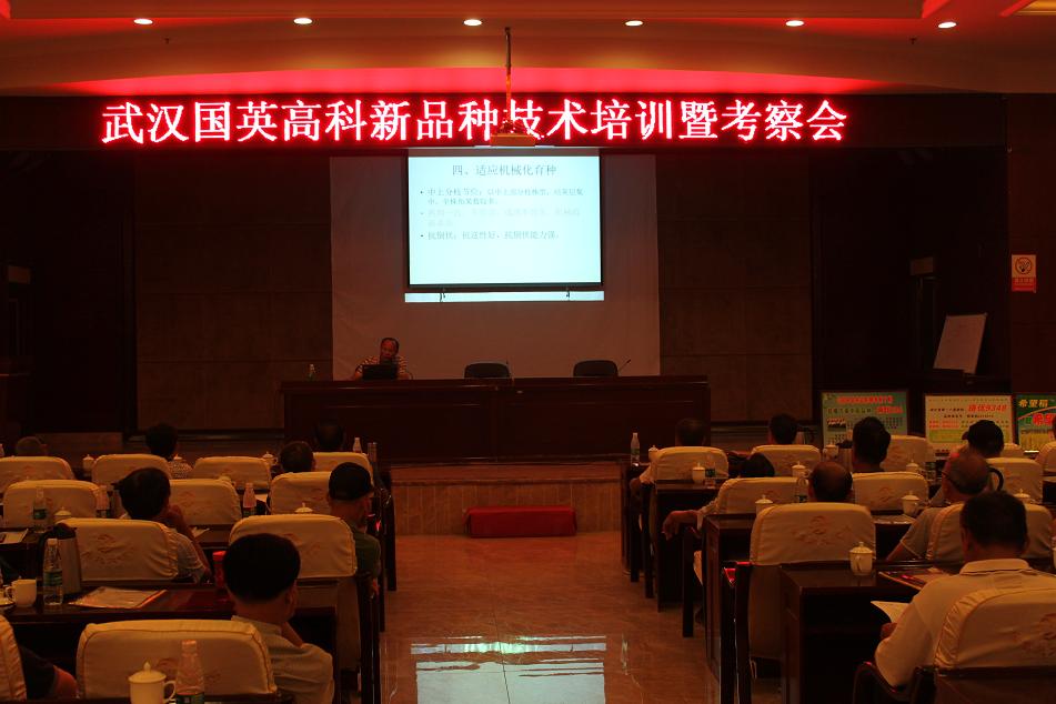 武汉国英高科新品种技术培训暨考察会圆满举行